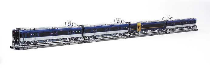 立体鉄道模型組立キット「3Dアクデン」シリーズ第3弾「京阪電車3000系 4両セット」を発売