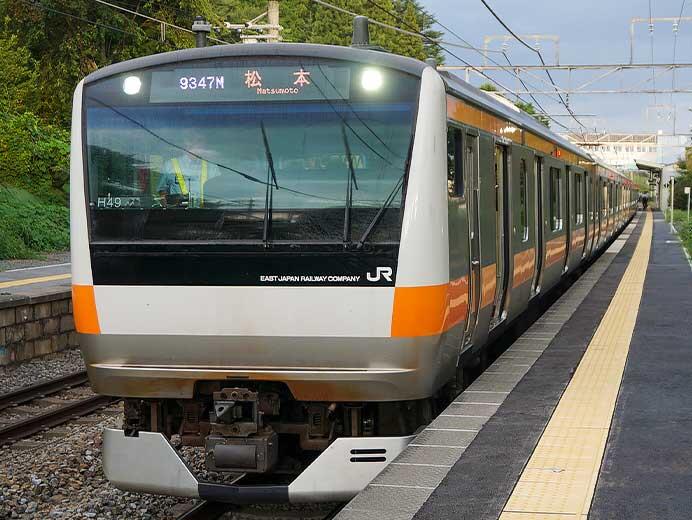豊田車両センター所属のE233系が長野地区で運転される