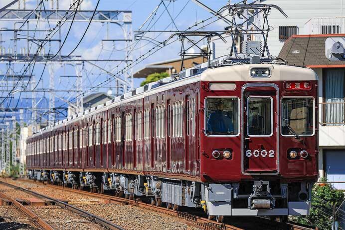 能勢電鉄6000系が阪急京都線で試運転