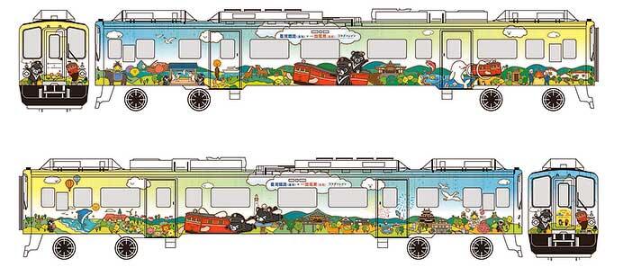 一畑電車,8000系8002号車の営業運転を10月8日から開始