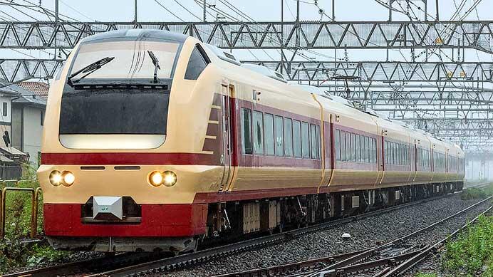 臨時特急“夏の海浜公園高崎号”,E653系で運転
