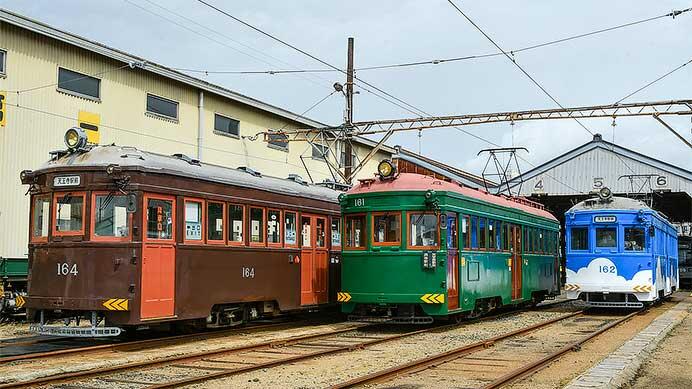 阪堺電軌でモ161形車撮影会ツアー開催