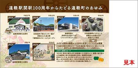 「遠軽駅開駅110周年記念入場券」