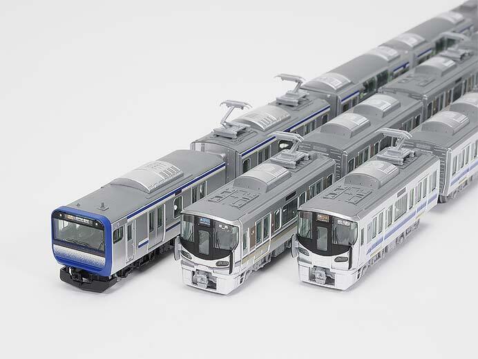 トミーテック,鉄道コレクション新シリーズ「鉄コレポケット第1弾 東西JR快速電車編」発売