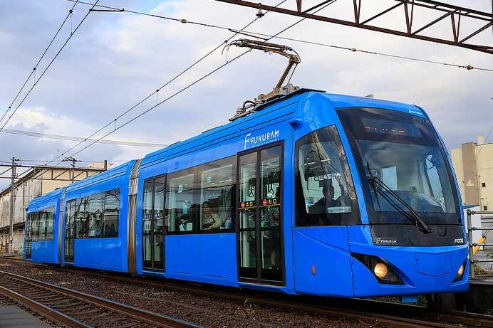 福鉄F1000形第2編成に小変化