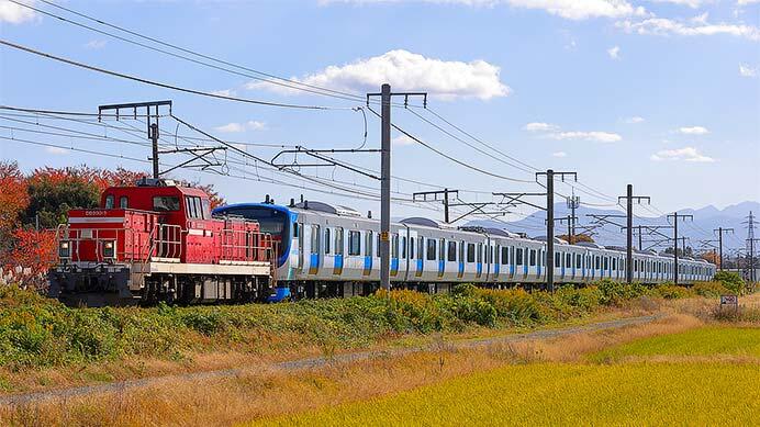 東京臨海高速鉄道71-000形第3編成が甲種輸送される