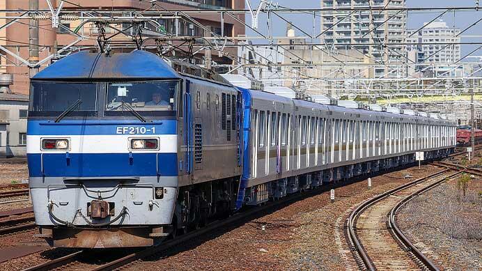 東京メトロ18000系18118編成が甲種輸送される