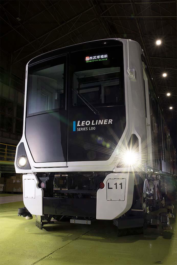 西武山口線，新形レオライナー「L00系」の第1編成が2026年3月にデビュー