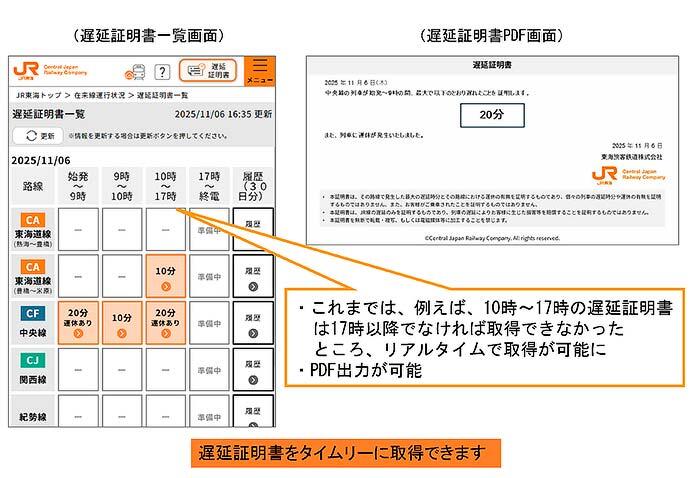 JR東海，在来線の運行情報配信システムを更新