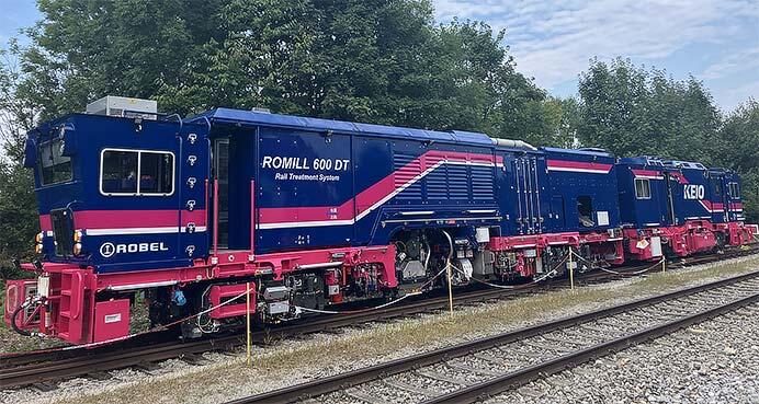 京王電鉄，民鉄初となる超硬合金チップ切削式レール削正車「ROMILL600 DT」を導入