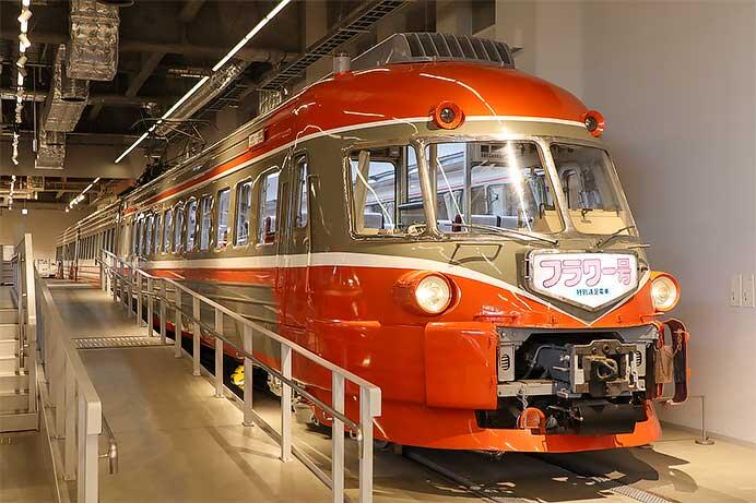 ロマンスカーミュージアムで「SE（3000形）更新後連結器カバー開放」イベント開催