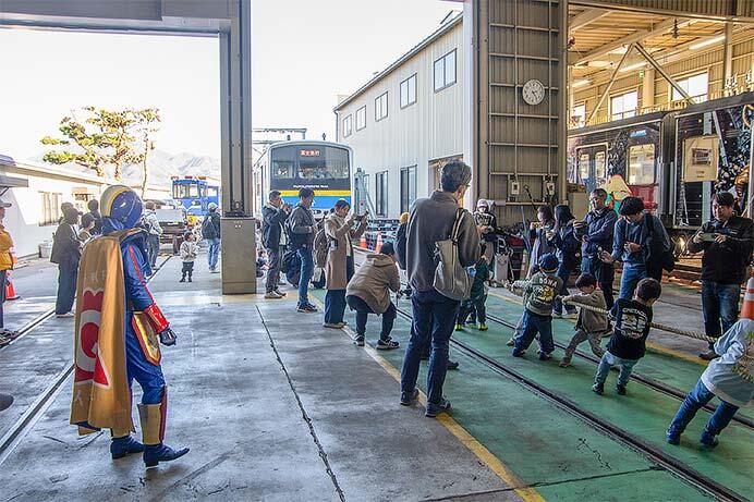 「富士急電車まつり」開催