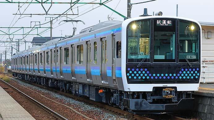 E131系800番代N6編成が試運転を実施