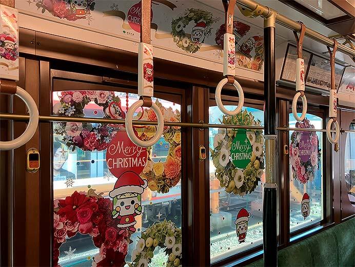 都電荒川線で「都電クリスマス号」を運転