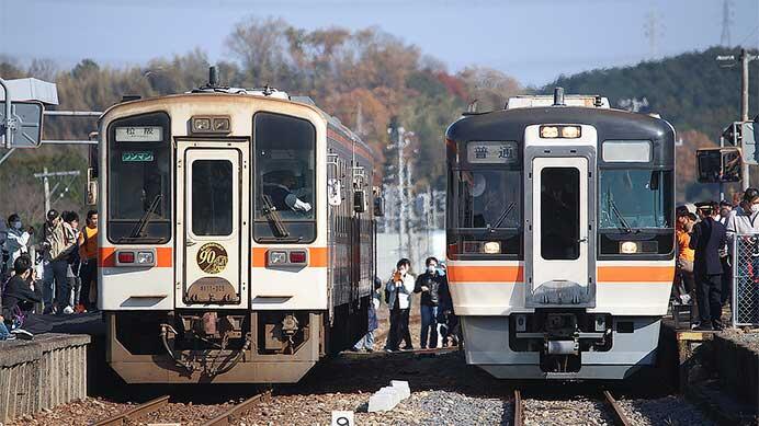 名松線にキハ75形が入線