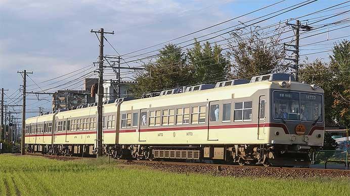 富山地鉄クハ175の連結車両が14760形に