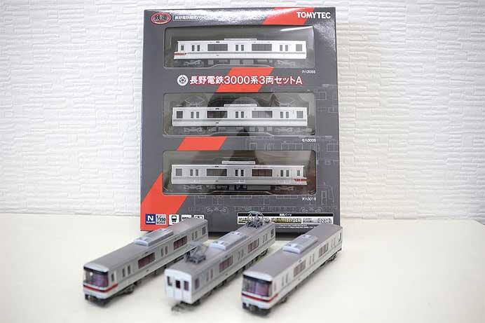 長野電鉄，「鉄道コレクション 3000系（M5編成）3両セットA」を限定パッケージで発売